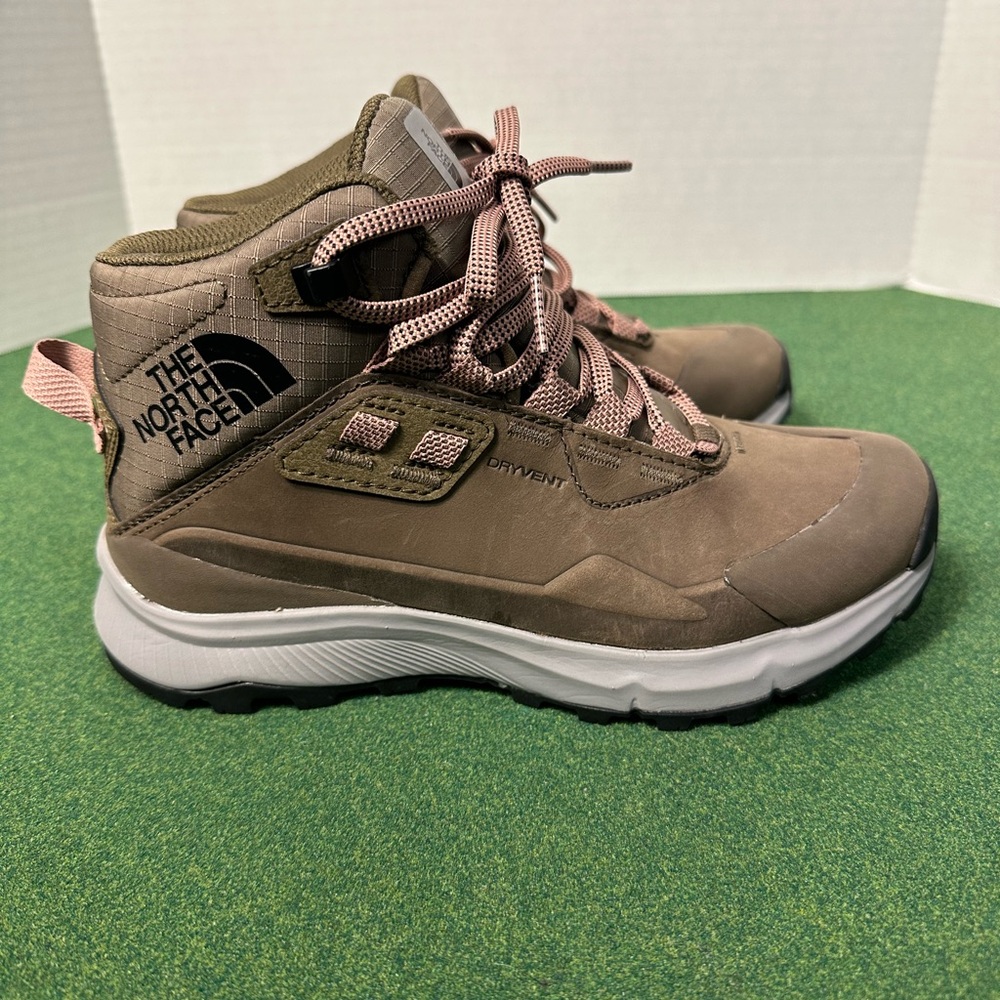The North Face Cragstone Leather Waterproof Hiking Boots Shoes NEW • Women’s 6 - Picture 4 of 8